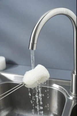 Free Samples for OEM ODM Kitchen Spot Cup Brush Cup Clean Sponge Long Handle Glass Brush Bottle