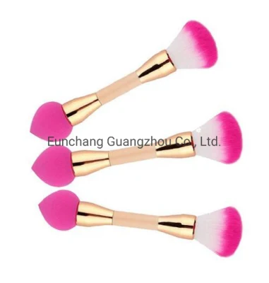 Multipurpose Duo End Sponge Contour Foundation Powder Brush