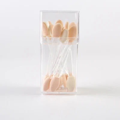 Factory Processing Disposable Color Eye Shadow Stick Double-Headed Sponge Latex Makeup Brush