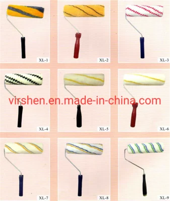 Paint Roller: Rainbow Color, 100% Acrylic, Nap 11mm--20mm,
