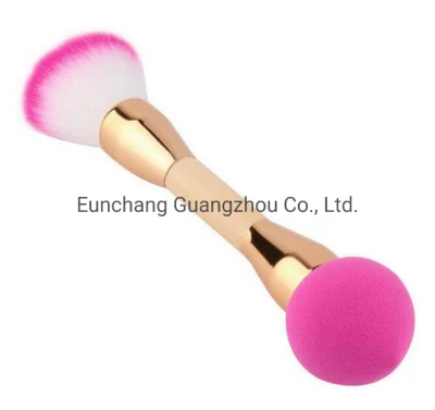 Multipurpose Duo End Sponge Contour Foundation Powder Brush