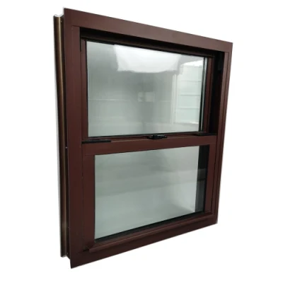 Double Hung Windows Lifetime Warranty Aluminum Alloy Frame Double Hung