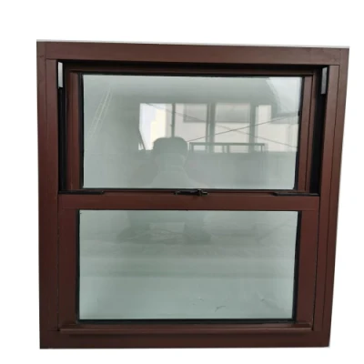 Double Hung Windows Lifetime Warranty Aluminum Alloy Frame Double Hung