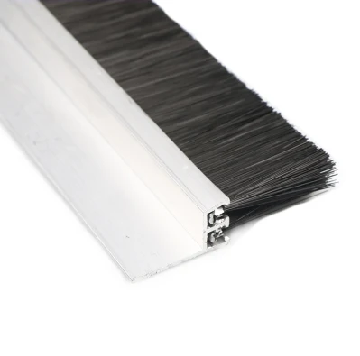 Hot Sale Exterior Stripping Backing Bottom Door Seal Brush Weather Strip Customizable