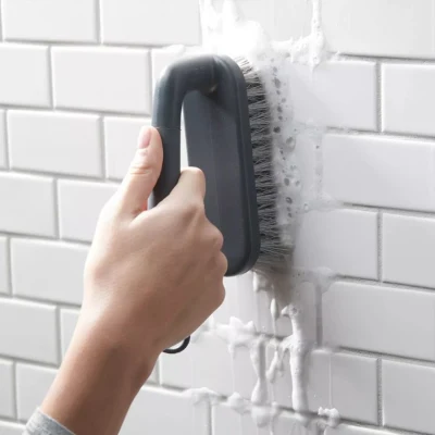 Bathroom Shower Wall Handle Scrub Brush