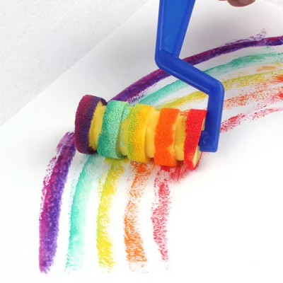 Foska New Item Large 7-Shaped Sponge Brushes