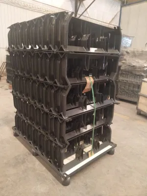 800mm Belt Width Low Friction Coefficient Conveyor Idler Frame