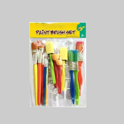 Sponge Seal Brush for Children Early Education DIY Graffiti Rubbing Brush Sponge Art Tool Brush