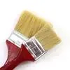 Red Wood Handle Natural Bristle 2023 Hot Sale Paint Brush Different Size Wooden Handle Paint Brush