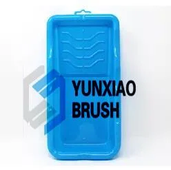 Yunxiao 4 Inch Plastic Paint Tray for Paints Holding Paint Roller Tray Set