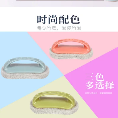 Sponge Cleaning Brush with Handle Suitable Multipurpose Tool Wbb18133
