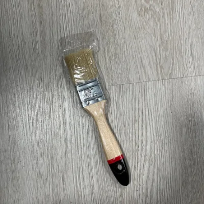 Bristle Painting Brush 1 2 3 4 Inch Wooden Handle Paint Brush