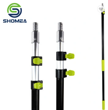 7-24 FT Long Telescopic Extension Pole // Multi-Purpose Extendable Pole with Universal Twist-on Metal Tip // Lightweight and Sturdy // Best Telescoping Pole for