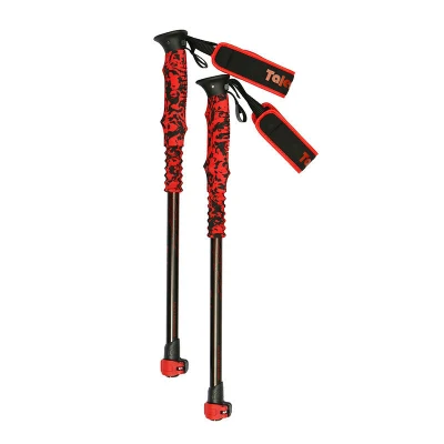 Walking Stick 100mm 120mm 135mm Aluminum Alloy Telescopic Hiking Trekking Pole for Women Men Children