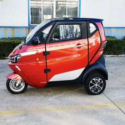 Low-Speed Electric Vehicle Old Man Happy Car Wholesale Urban Electric Car EEC Certification Fully Enclosed High Performance Auto Car