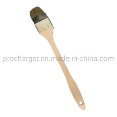 Hot Sale 1.5&quot; Bent Paint Brush with Hard Wood Handle
