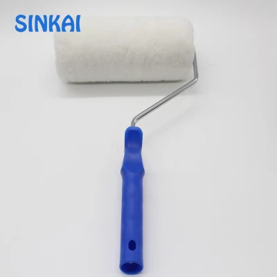 Factory Direct EU Style Microfiber Fabric Plastic Handle Paint Roller