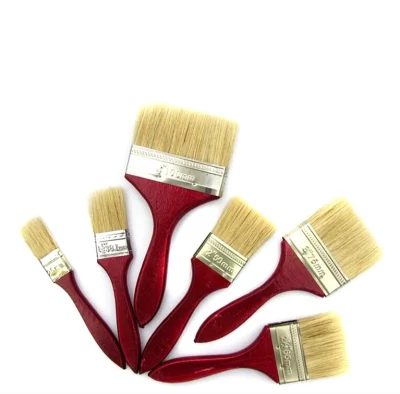 Wall Stencil Brush Wooden Handle Chip Brush