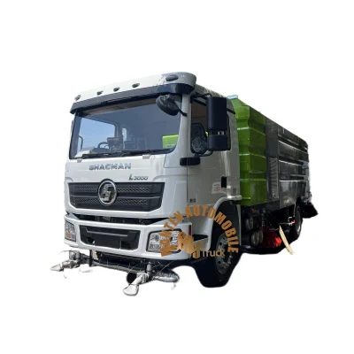 Shacman Vacuum Road Sweeper Truck, 8cbm Street Cleaner Truck for Sale