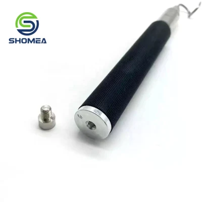 Stainless Steel Telescopic Extension Pole with Utility Hook for Hanging Bird Feeders
