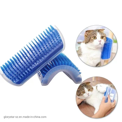 Cat Grooming Wall Corner Self Massage Pet Comb Brush