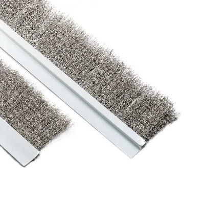 High Quality Abrasive Crimped Wire Strip Brush for Wood Furniture Polishing