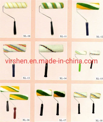 Paint Roller: Rainbow Color, 100% Acrylic, Nap 11mm--20mm,
