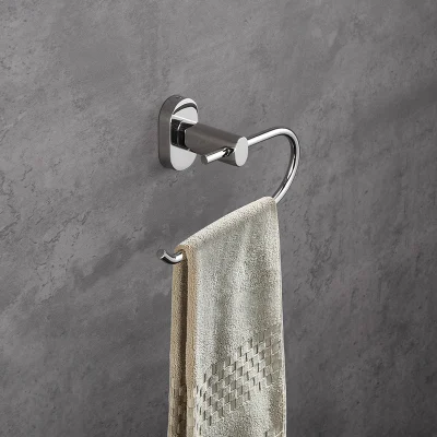 Stainless Steel Satin Toilet Accessory Wall Mounted Toilet Brush with Holder