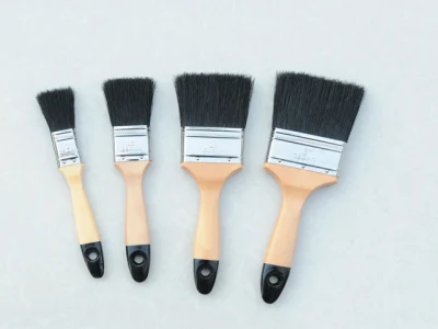 Plastic Handle Pet Hollow Tapered Filament Brush, /Painting Tools/Bristle Brush/Hand Brush 12mm