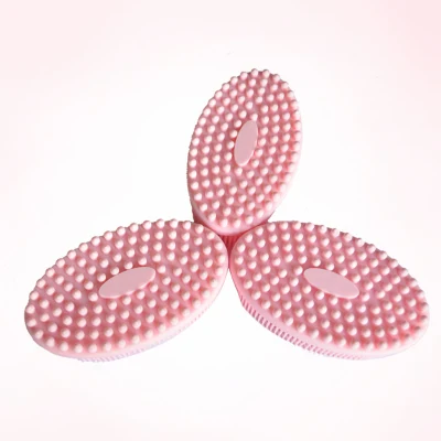 China Factory Wholesale Price Silicone Body Sponge Scalp Massage Shampoo Brush Silicone Shampoo Massage Hair Scalp Comb Body Bath Brush