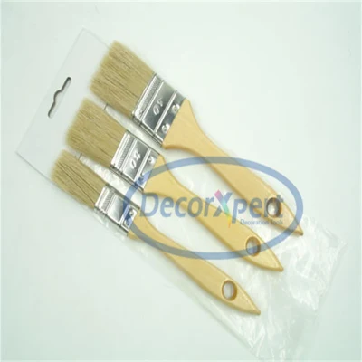 Paint Brush (Paintbrush, 100% Pure Gray Bristle Flat Brush