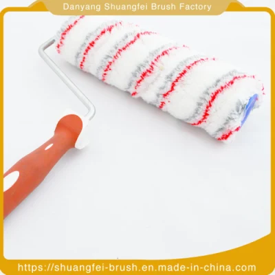 230mm Blue and Green Stripe Acrylic Paint Roller with American Style Handle