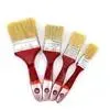 Red Wood Handle Natural Bristle 2023 Hot Sale Paint Brush Different Size Wooden Handle Paint Brush