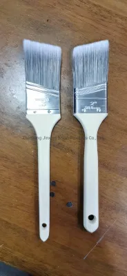  Polyester Wooden Handle2inch Stainless Steel Angle Paint Brush