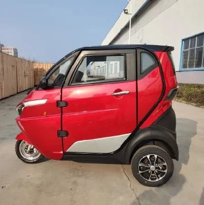 Low-Speed Electric Vehicle Old Man Happy Car Wholesale Urban Electric Car EEC Certification Fully Enclosed High Performance Auto Car