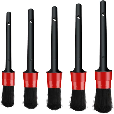 Auto Car Interior Exterior Dashboard Wheel Wash Detailing Brush Kit Set