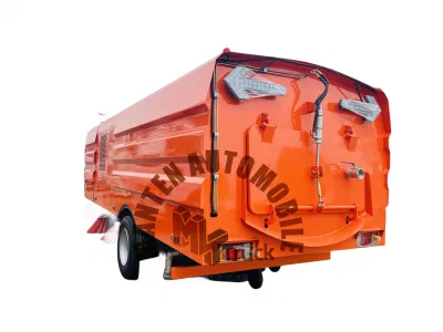 Chinese Hot Road Sweeping Sprinkler Cleaning Sweeping Width 3.5m Mini Road Sweeper Truck for Sale