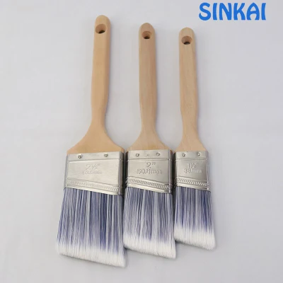 Pet Filament Beauty Angular Sash Brushes for Household Wall Painting