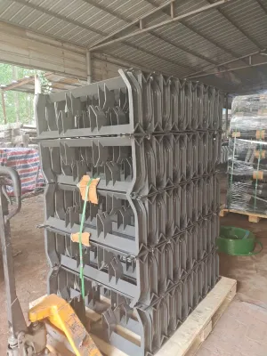 800mm Belt Width Low Friction Coefficient Conveyor Idler Frame