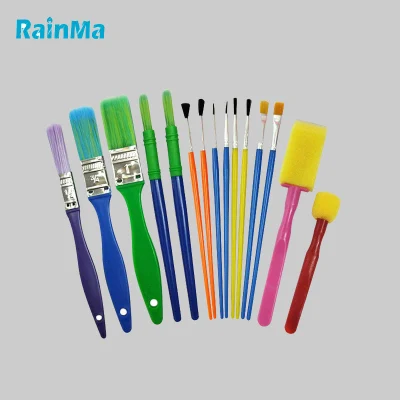 Sponge Seal Brush for Children Early Education DIY Graffiti Rubbing Brush Sponge Art Tool Brush