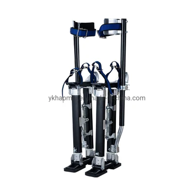 Aluminum Tool Stilts 24&quot;-40&quot; Inch Adjustable Height Drywall Stilt for Taping Painting Painter Red Silver Blue