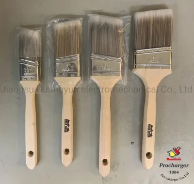 Good Quality #900 2&quot; Angle Sash Paint Brush with Long and Thin Wooden Handle