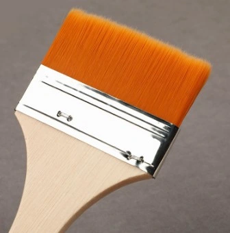 Nylon Wool Board Wooden Handle Art Children&prime; S Oil Painting Brush