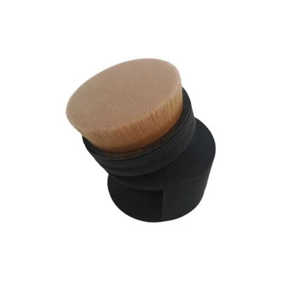 Flat Round Cosmetic Cruelty Free Makeup Oval Brush