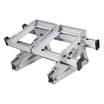 6005 Aluminum Hook MID End Clamp Mounting Bracket Rails Frame