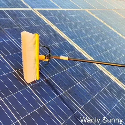 10 Days Delivery Solar Panel Washing Brush Manual Cleaning Brush for Windows Doors Glass Walls Ceilings Cleaning and Washing