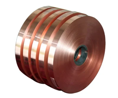 0.035mm Thickness Copper Foil Strip Extra Thin C11000 Copper Strip Price for Battery