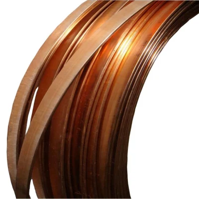 C11000 Thin Copper Strip / Copper Foil for Transformer 0.5mm Copper Coils for Radiator