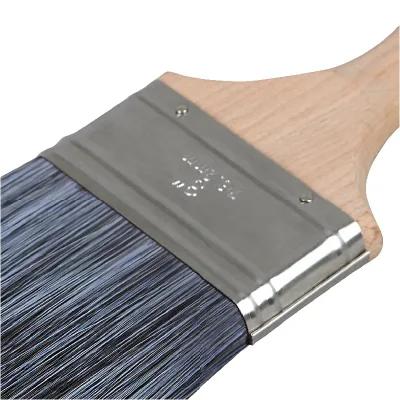 Premium Synthetic Filament Paint Brushes with Long Wooden Handle