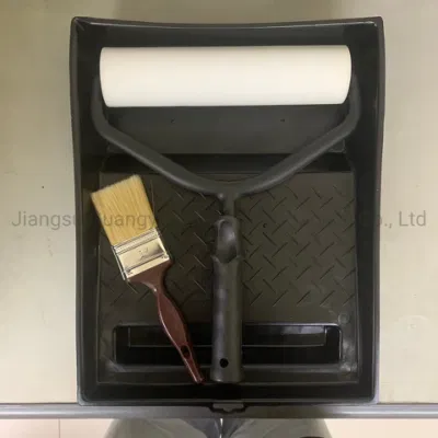 9&quot; Eco-Friendly Black Plastic Paint Tray